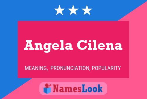 Angela Cilena Naam Poster