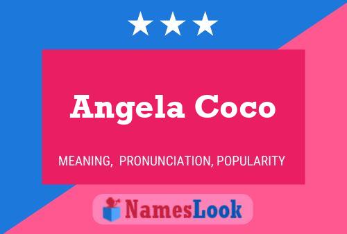 Angela Coco Naam Poster