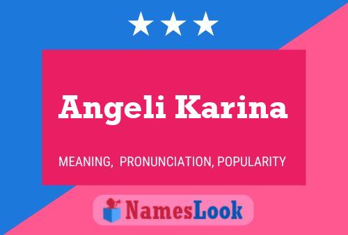 Angeli Karina Naam Poster