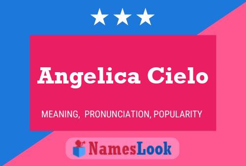 Angelica Cielo Naam Poster