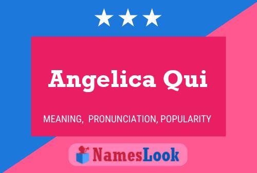 Angelica Qui Naam Poster