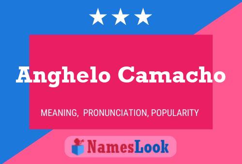 Anghelo Camacho Naam Poster