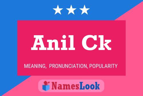 Anil Ck Naam Poster