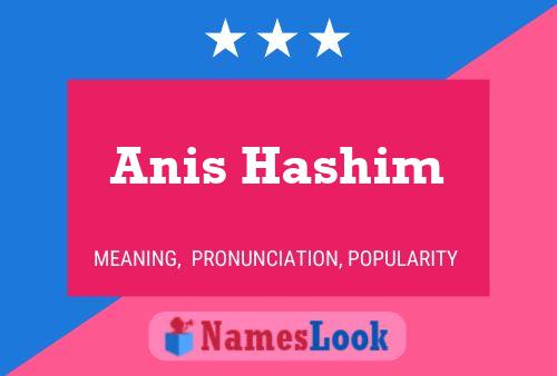 Anis Hashim Naam Poster