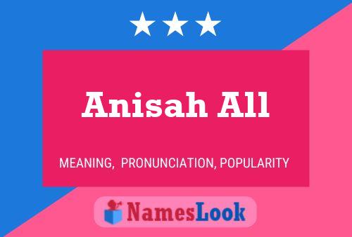 Anisah All Naam Poster