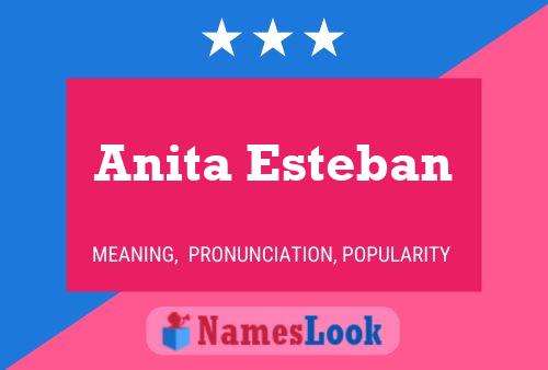 Anita Esteban Naam Poster