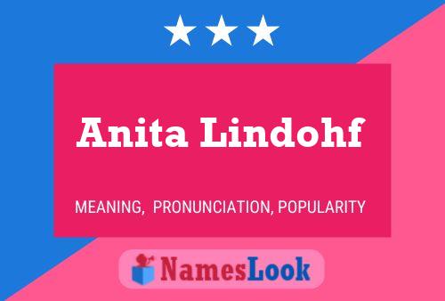 Anita Lindohf Naam Poster