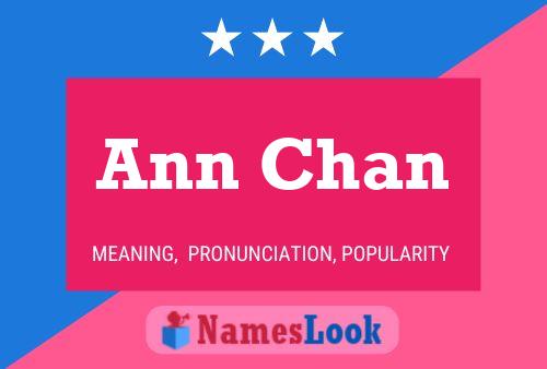 Ann Chan Naam Poster