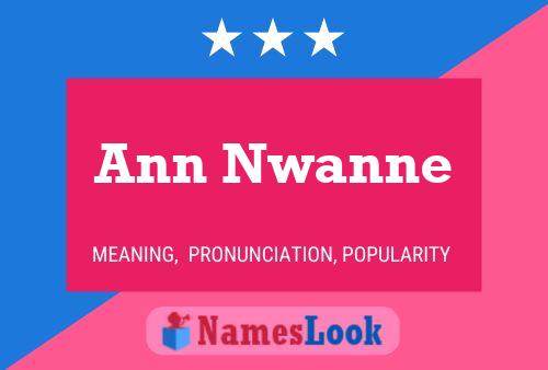 Ann Nwanne Naam Poster