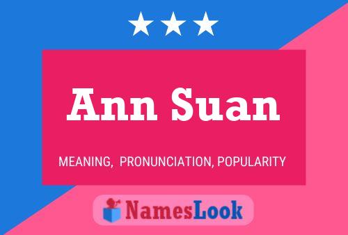 Ann Suan Naam Poster