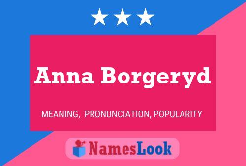 Anna Borgeryd Naam Poster