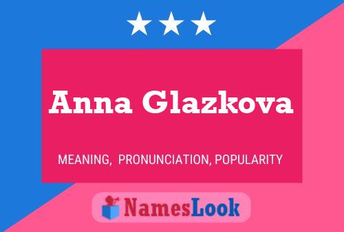 Anna Glazkova Naam Poster