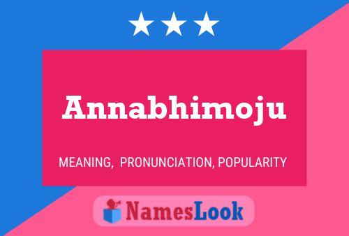 Annabhimoju Naam Poster