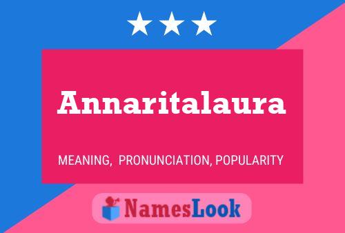 Annaritalaura Naam Poster