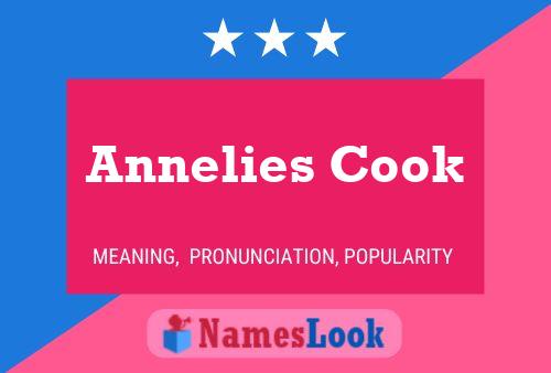 Annelies Cook Naam Poster