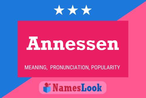 Annessen Naam Poster