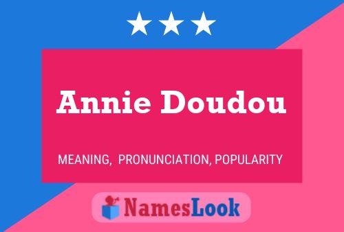 Annie Doudou Naam Poster