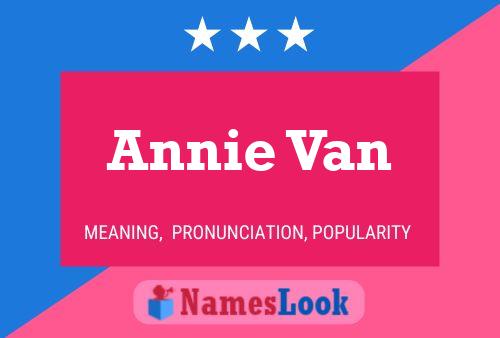 Annie Van Naam Poster