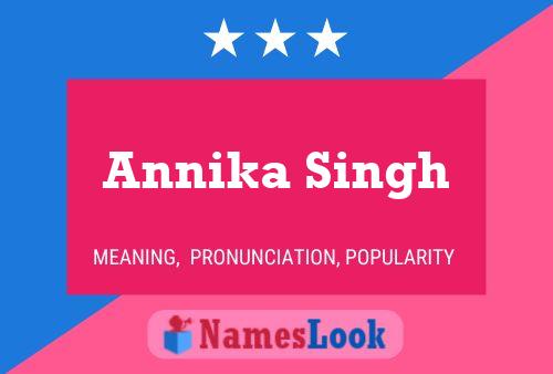 Annika Singh Naam Poster