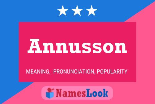 Annusson Naam Poster