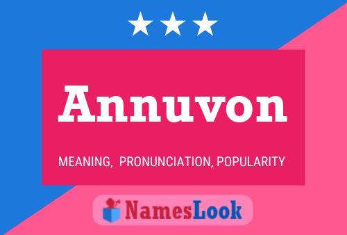 Annuvon Naam Poster