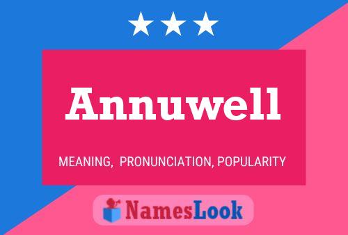 Annuwell Naam Poster