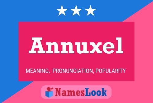 Annuxel Naam Poster