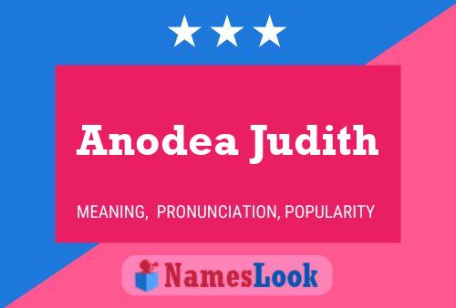 Anodea Judith Naam Poster