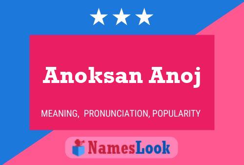 Anoksan Anoj Naam Poster