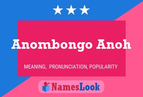 Anombongo Anoh Naam Poster