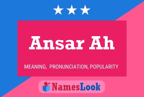 Ansar Ah Naam Poster