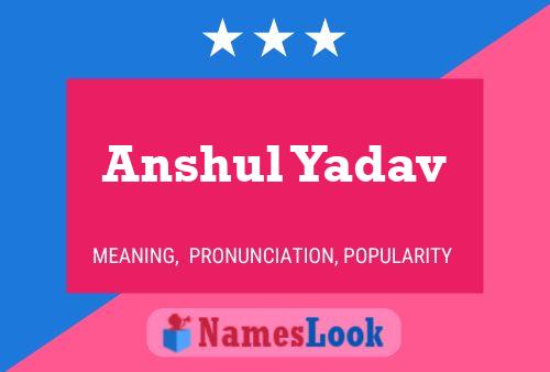 Anshul Yadav Naam Poster