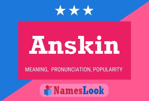 Anskin Naam Poster