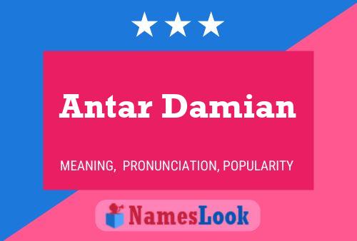 Antar Damian Naam Poster