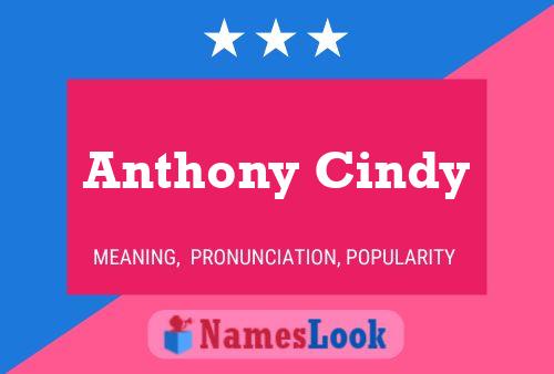 Anthony Cindy Naam Poster