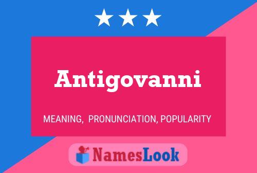 Antigovanni Naam Poster