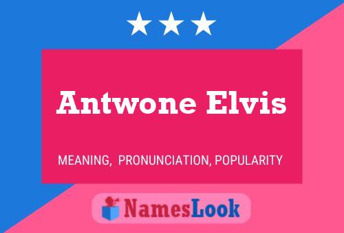 Antwone Elvis Naam Poster