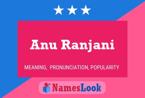 Anu Ranjani Naam Poster