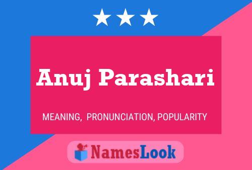 Anuj Parashari Naam Poster