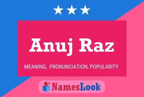 Anuj Raz Naam Poster