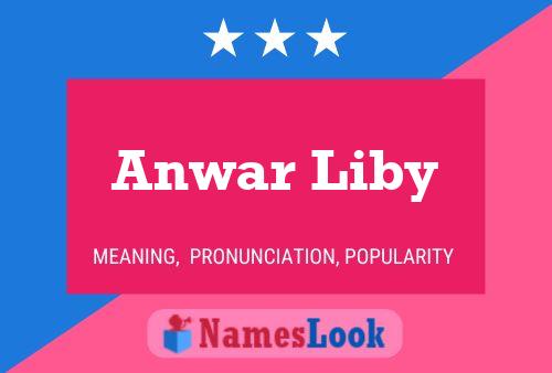 Anwar Liby Naam Poster