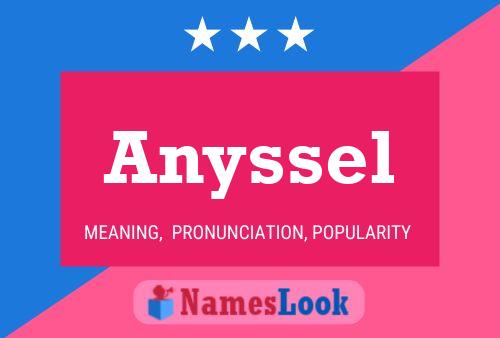 Anyssel Naam Poster