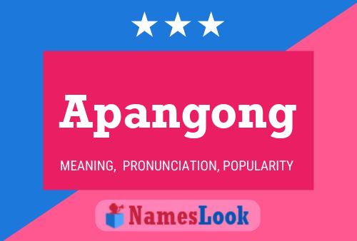 Apangong Naam Poster