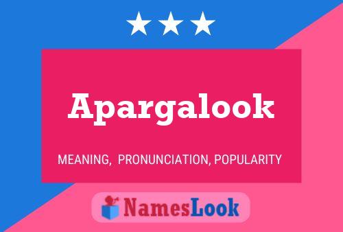 Apargalook Naam Poster