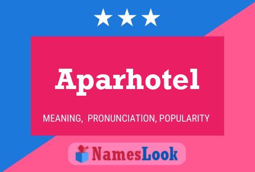 Aparhotel Naam Poster