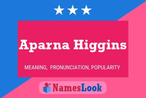 Aparna Higgins Naam Poster