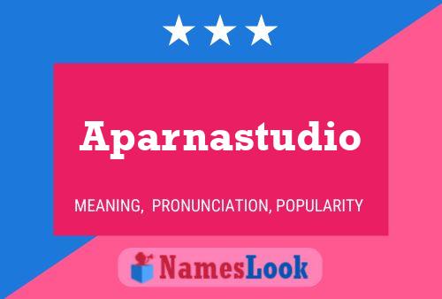 Aparnastudio Naam Poster