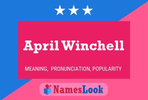 April Winchell Naam Poster