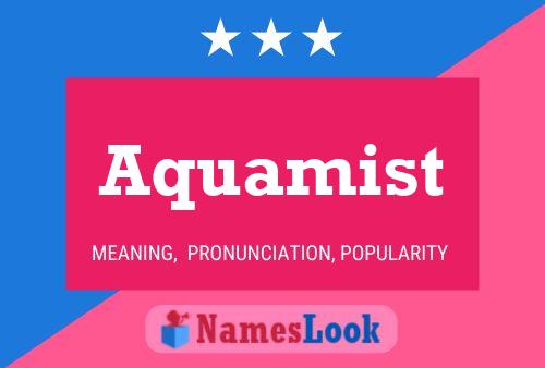 Aquamist Naam Poster