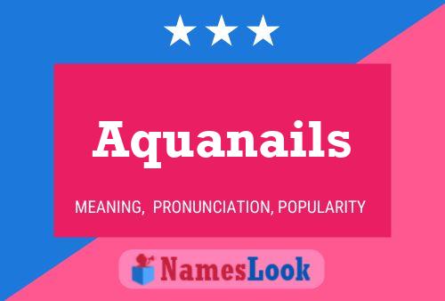 Aquanails Naam Poster